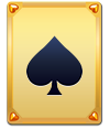 Jili Super Ace Card Spade Gold